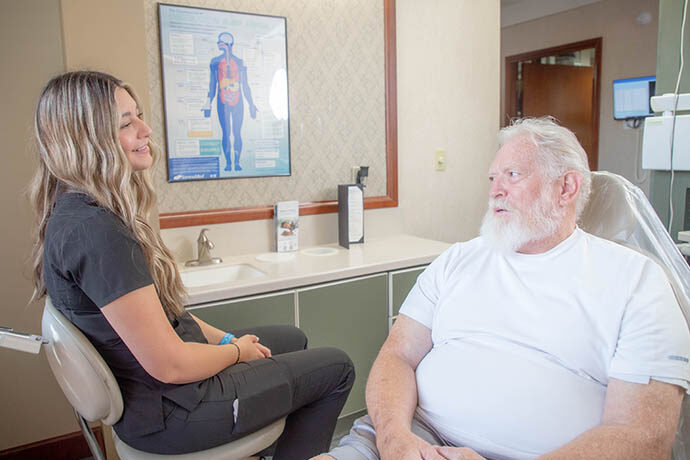 Dental office with advanced technology