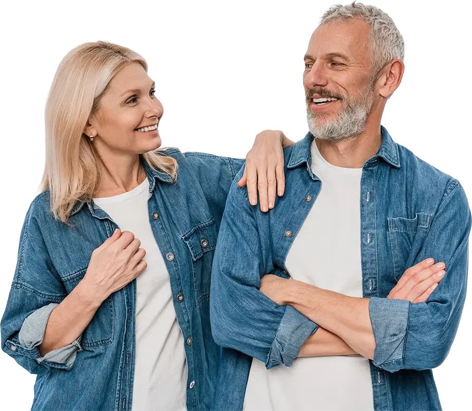Couple smiling - tooth fillings Surprise AZ