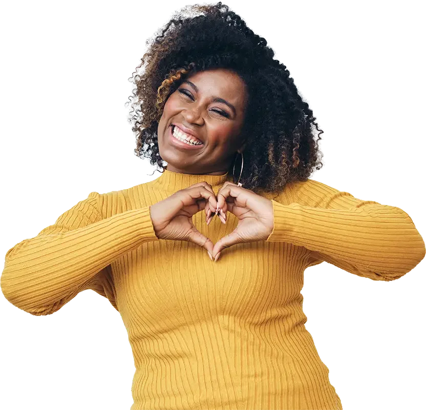 Woman smiling - gummy smile treatment Surprise AZ